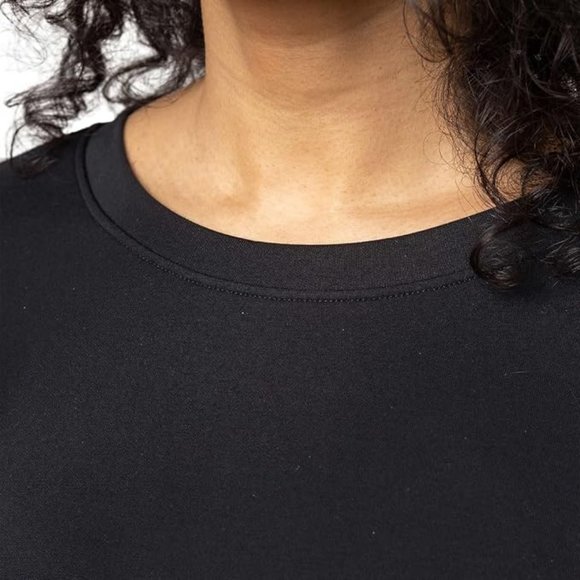 NWoT Mondetta Womens Midweight Long Sleeve Scuba Sweatshirt Size S $60 1HL247 - Picture 3 of 4